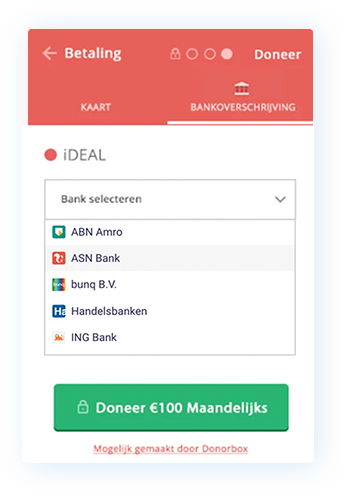 Donorbox - Donatiemodule, stap 3