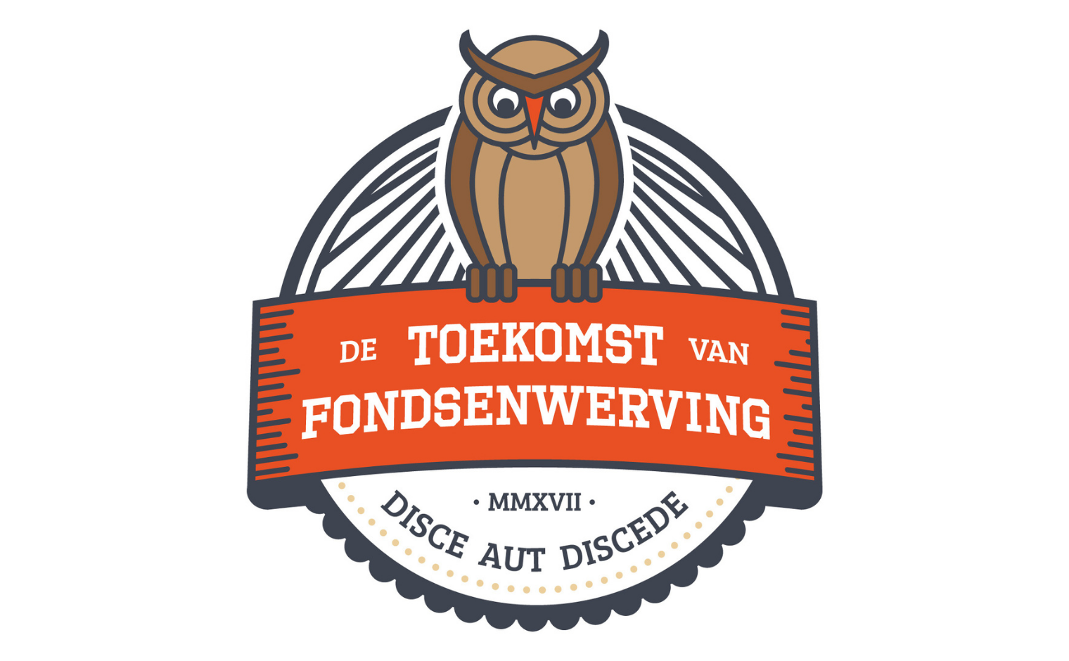 Logo van De Toekomst van Fondsenwerving, dat per 2021 is gestopt.