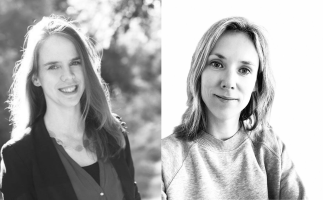 Ingrid van Beek en Liselotte de Witte