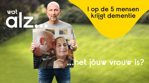 Alzheimer Nederland koppelt emotie en ratio