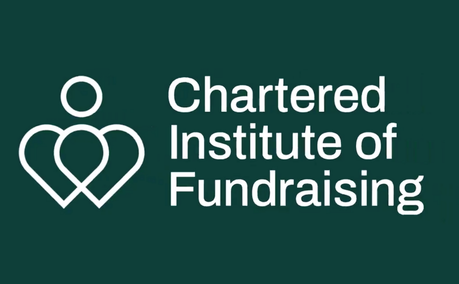 Het nieuwe logo (2020) van het Chartered Institute of Fundraising (CIOF).