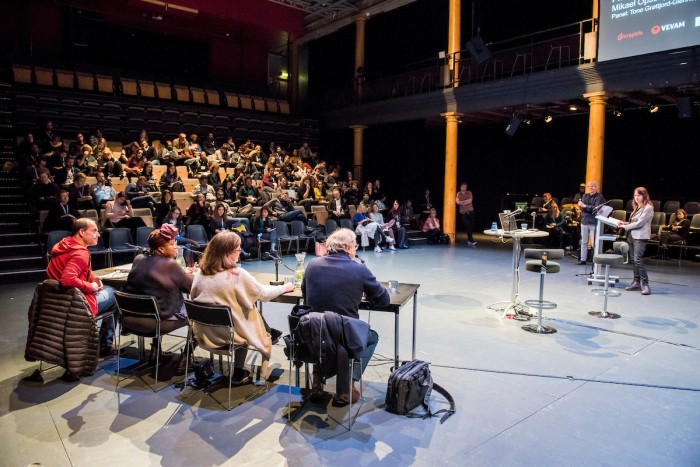 Pitch and trailer workshop van de IDFAcademy. (C) IDFA