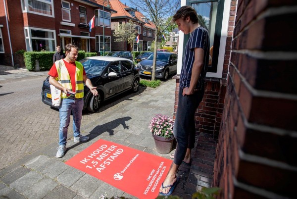 Save the Children was the first non-profit to resume face-to-face fundraising in the Netherlands