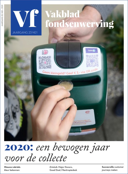 Cover van Vakblad fondsenwerving, jaargang 23, nummer 1