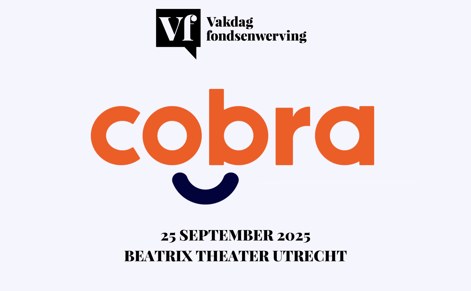 Cobra CRM is de lunchsponsor van de Vakdag fondsenwerving 2025.