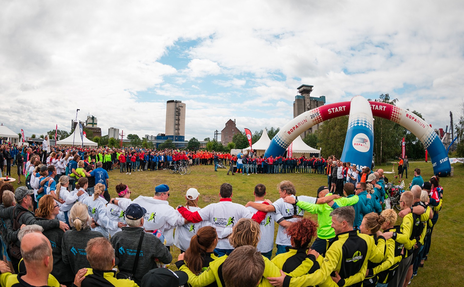 Archiefbeeld van de Roparun