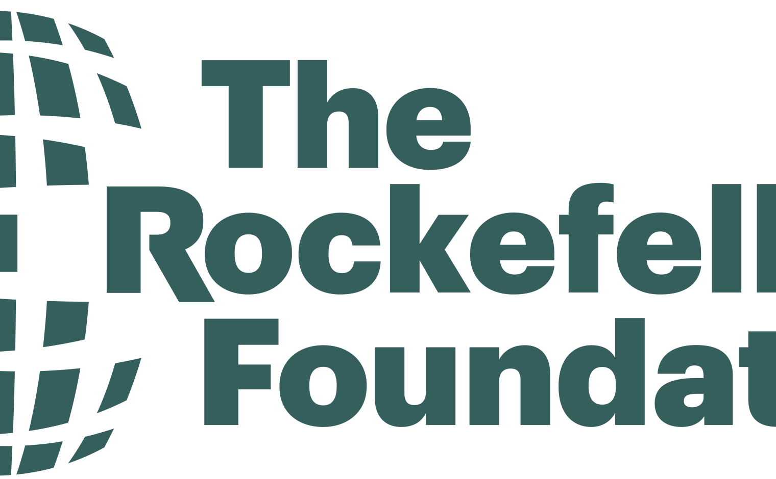 Logo van de Rockefeller Foundation.