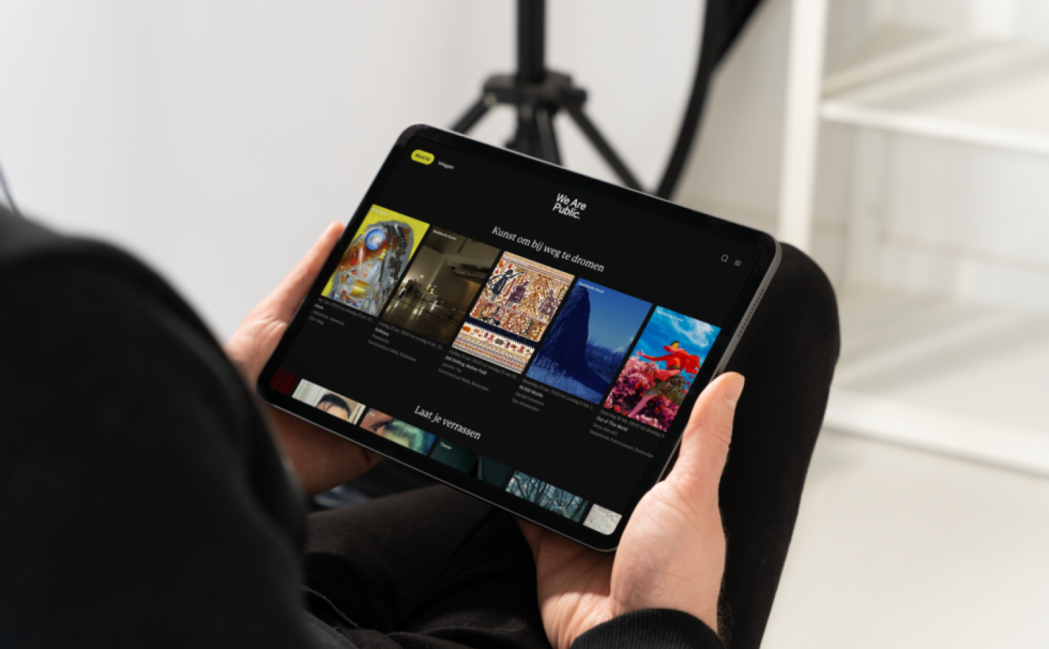 Het nieuwe platform van We Are Public heeft een 'cultuuralgoritme' ingebouwd.
