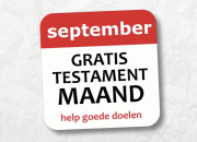 Gratis Testament Maand 2022 wordt uitgesteld