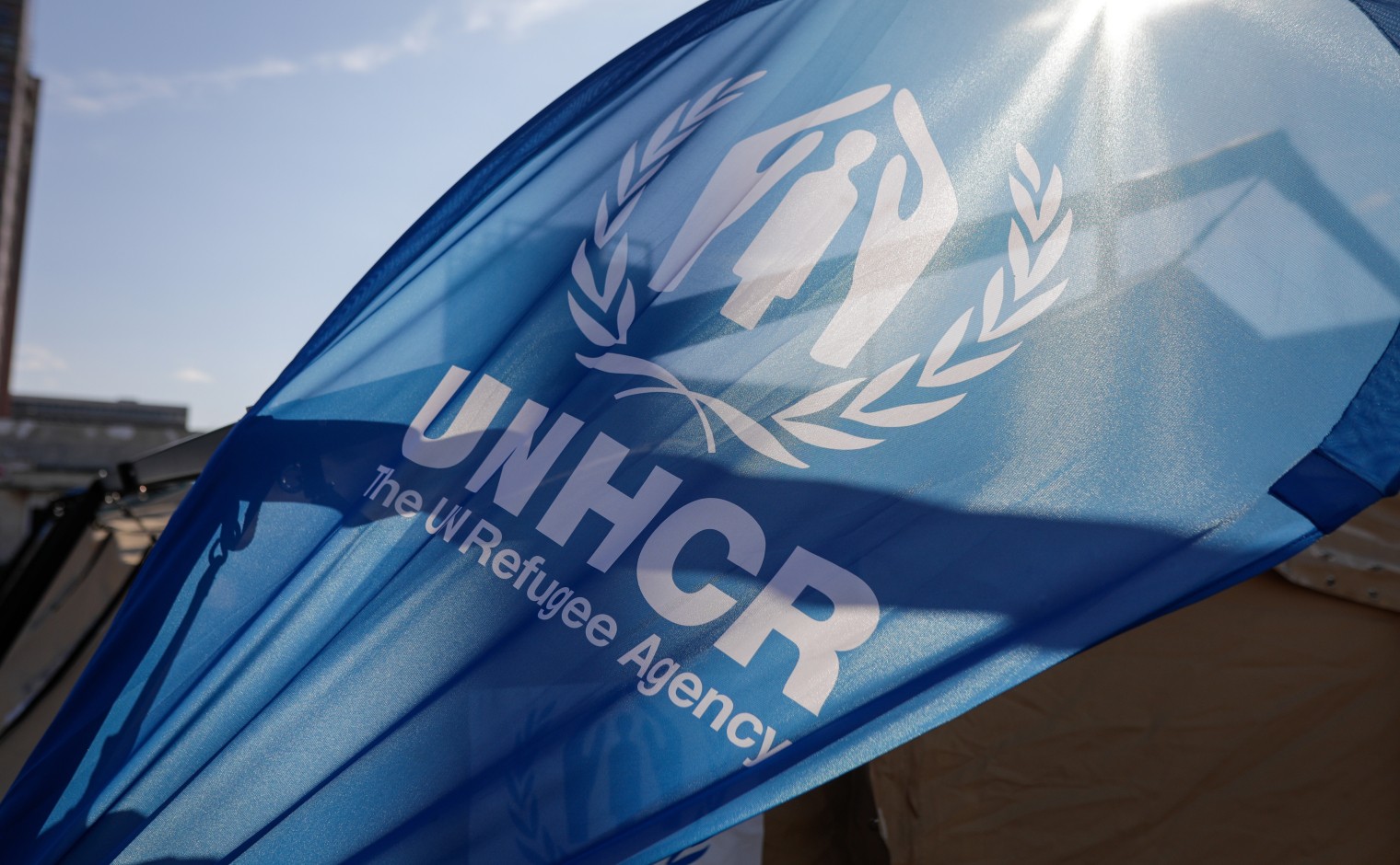Logo UNHCR - beeld ter illustratie.
