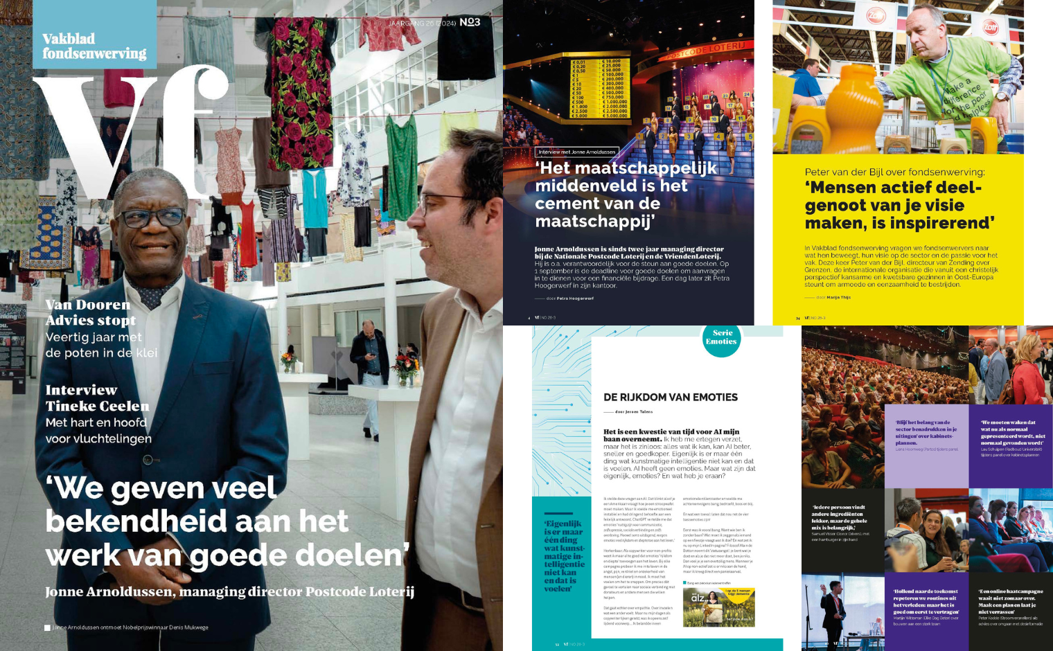 Inkijkje in het Vakblad fondsenwerving, nummer 26-3, dat op 29 oktober 2024 verschijnt.