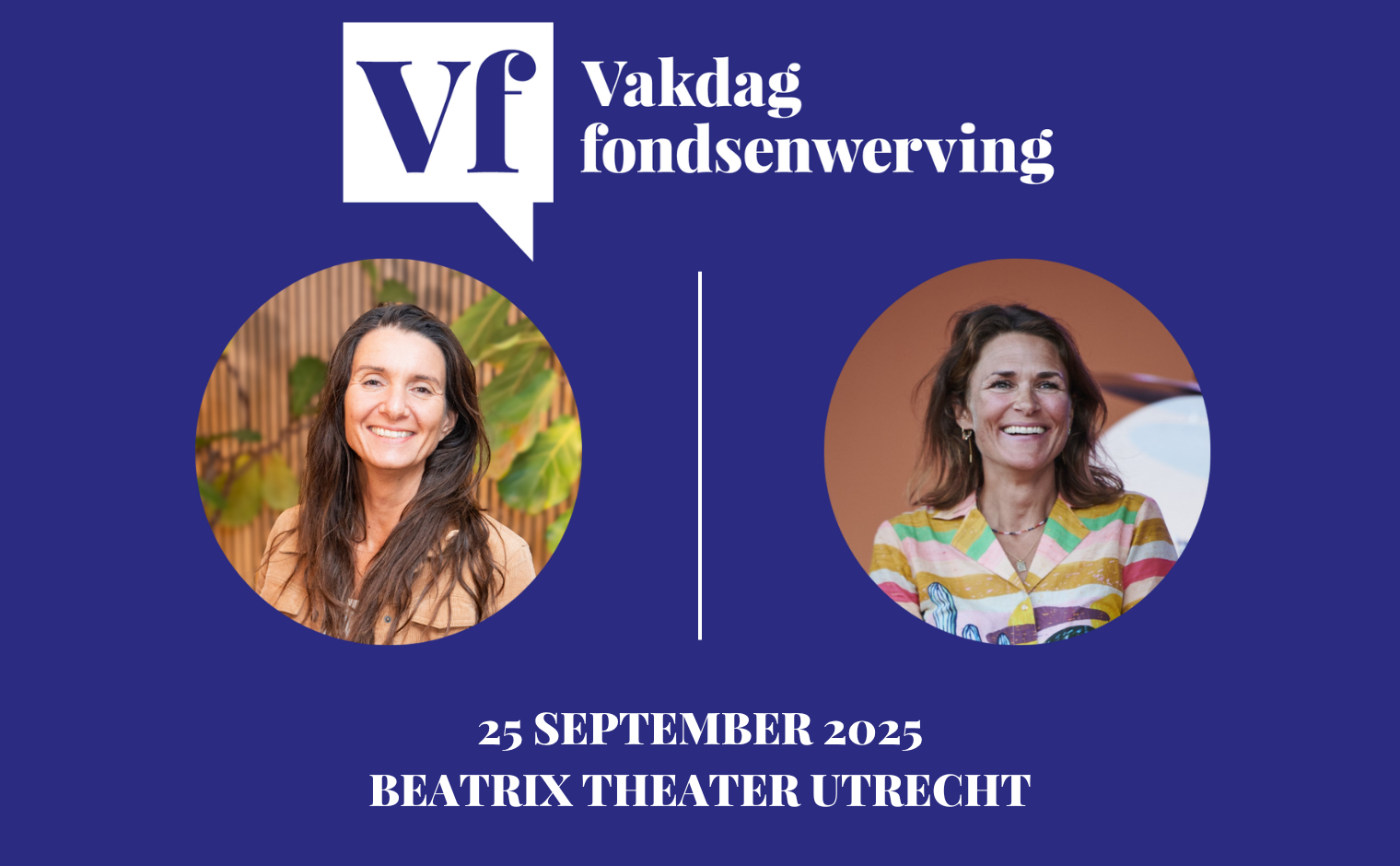 Sprekers op de Vakdag 2025: Chulah Berkowitz (Vereniging NOV) en Jakolien van Eijk (KiKa)