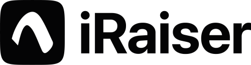 Het nieuwe logo van iRaiser