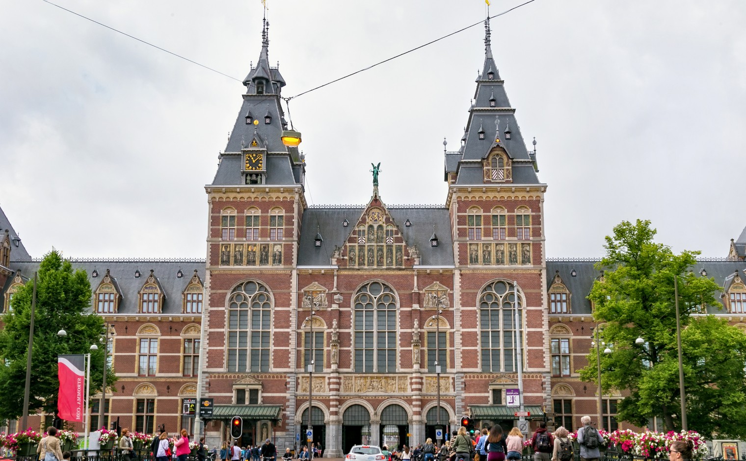 Het Rijksmuseum in Amsterdam