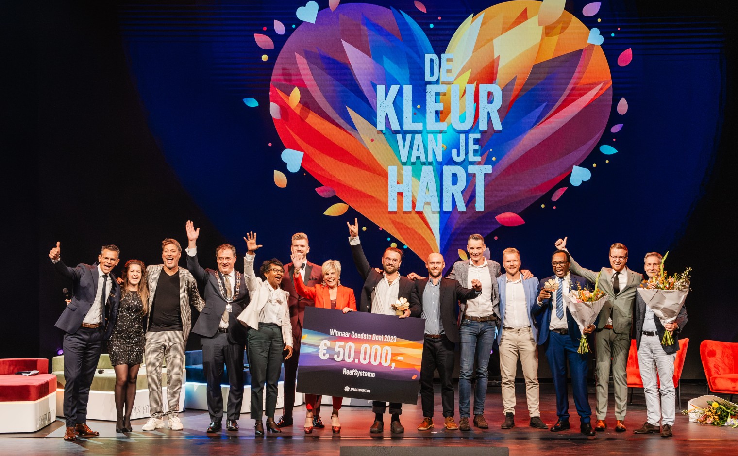 ReefSystems werd uitgeroepen tot het Goedste Doel van Nederland.