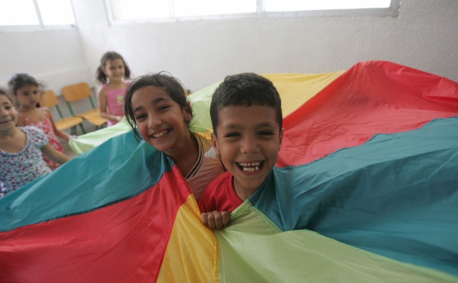 Syrische kinderen in Libanon