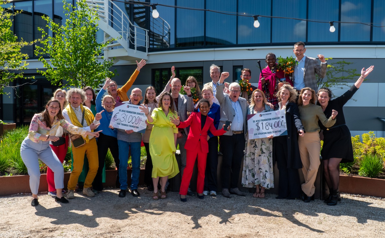 'Creatief met Clowns' en de bescherming van het Masai Mara ecosysteem wonnen 17 mei financiering bij de AFAS Foundation Challenge.