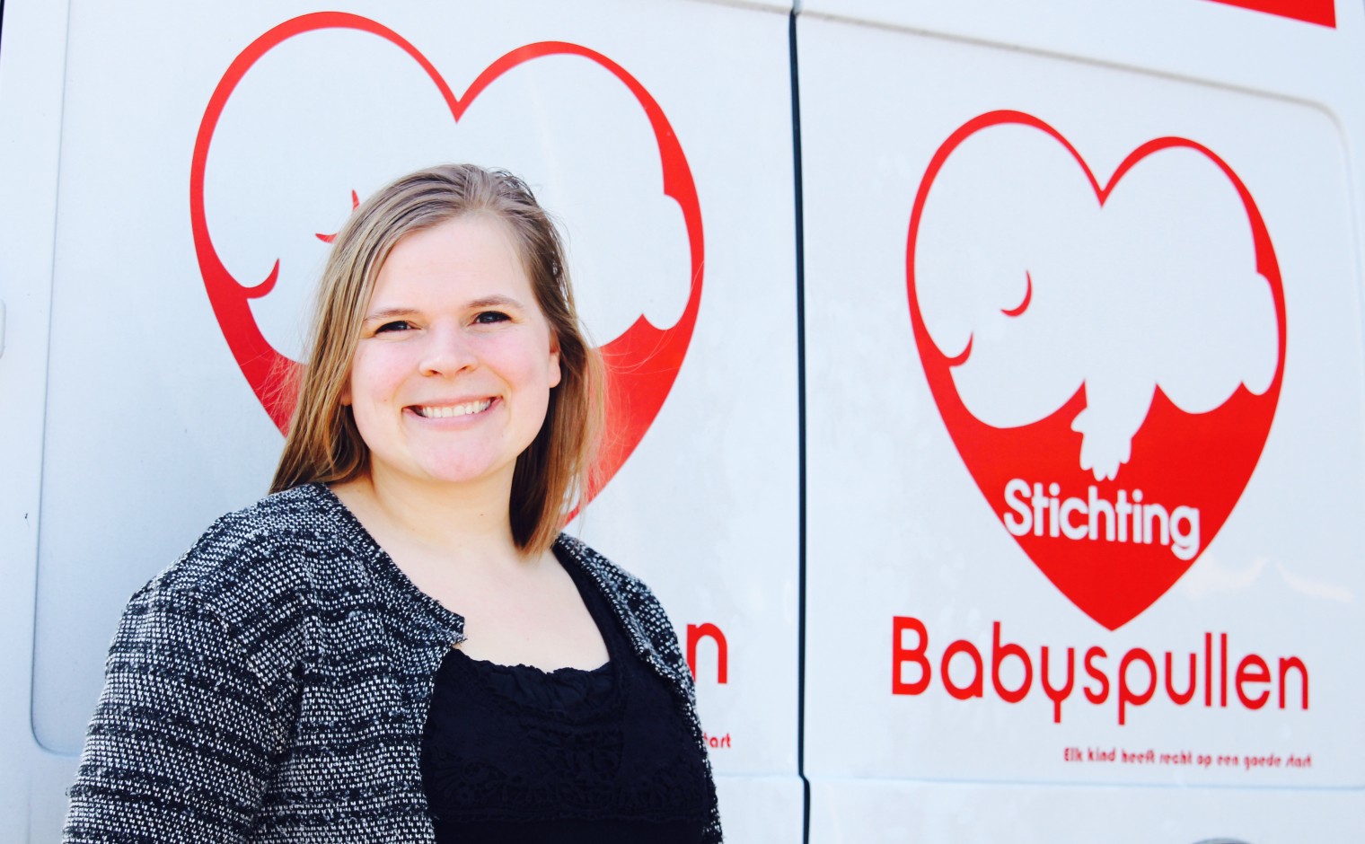 Marjolijn Hermus, oprichter van Stichting Babyspullen.
