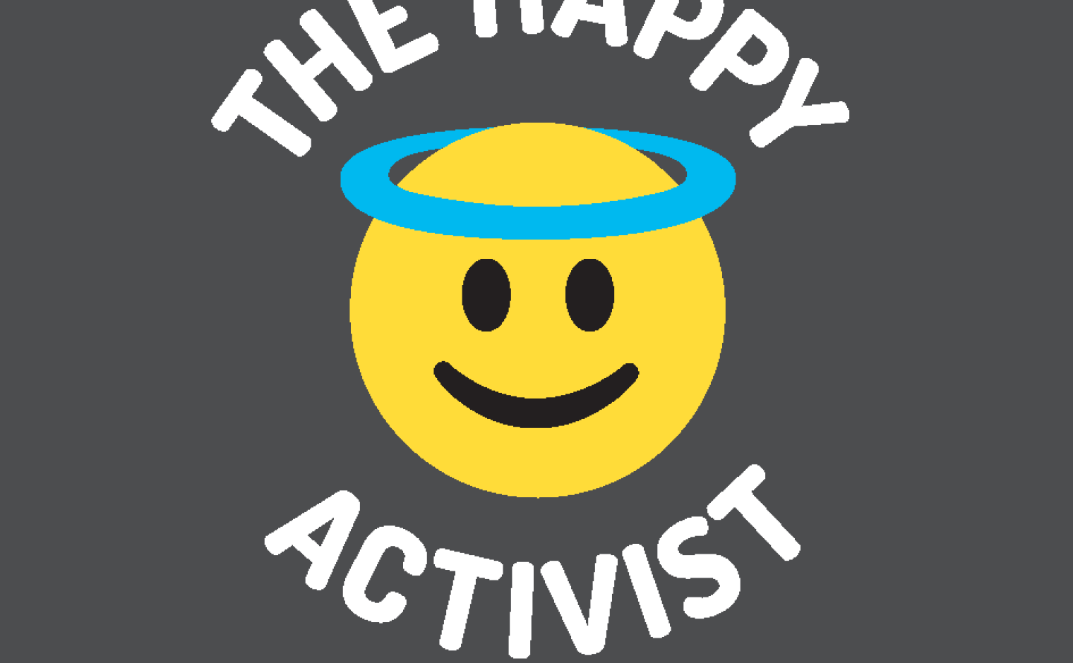 Het logo van The Happy Activist