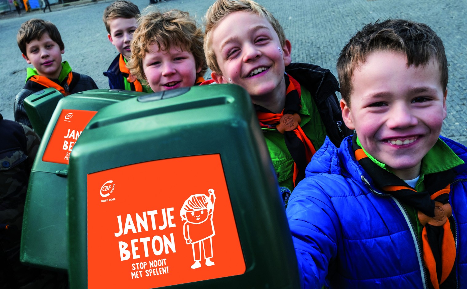 Jantje Beton houdt voorlopig (ook) vast aan de collectebus: zestig procent van haar collectanten zijn kinderen