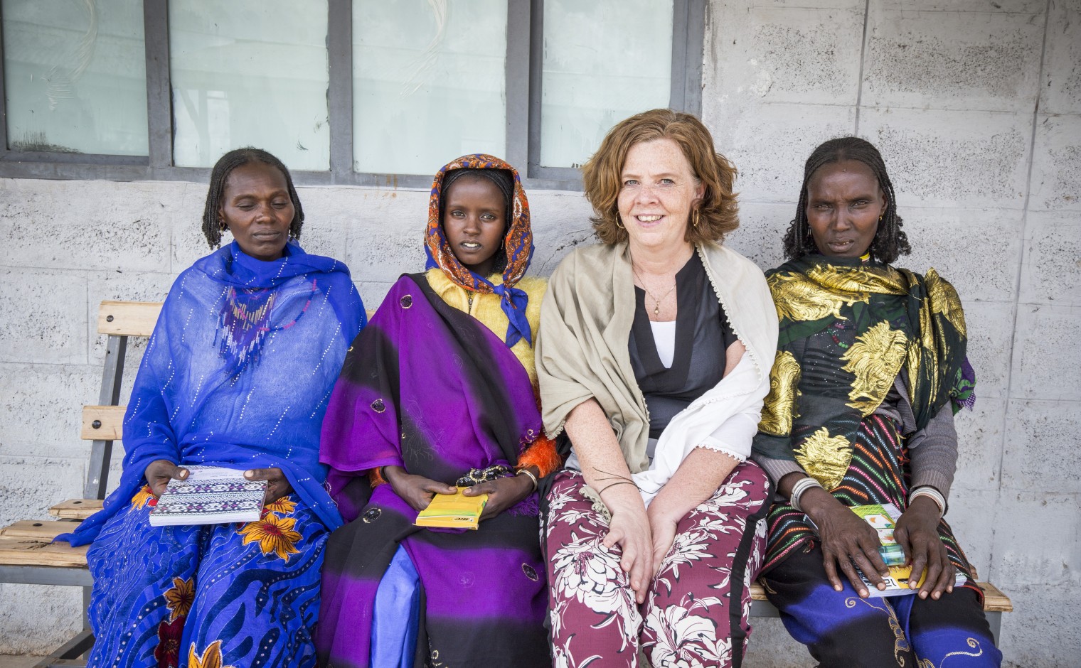 Simone van Hammond bij Kliniek Diida Yabelo in Ethiopië