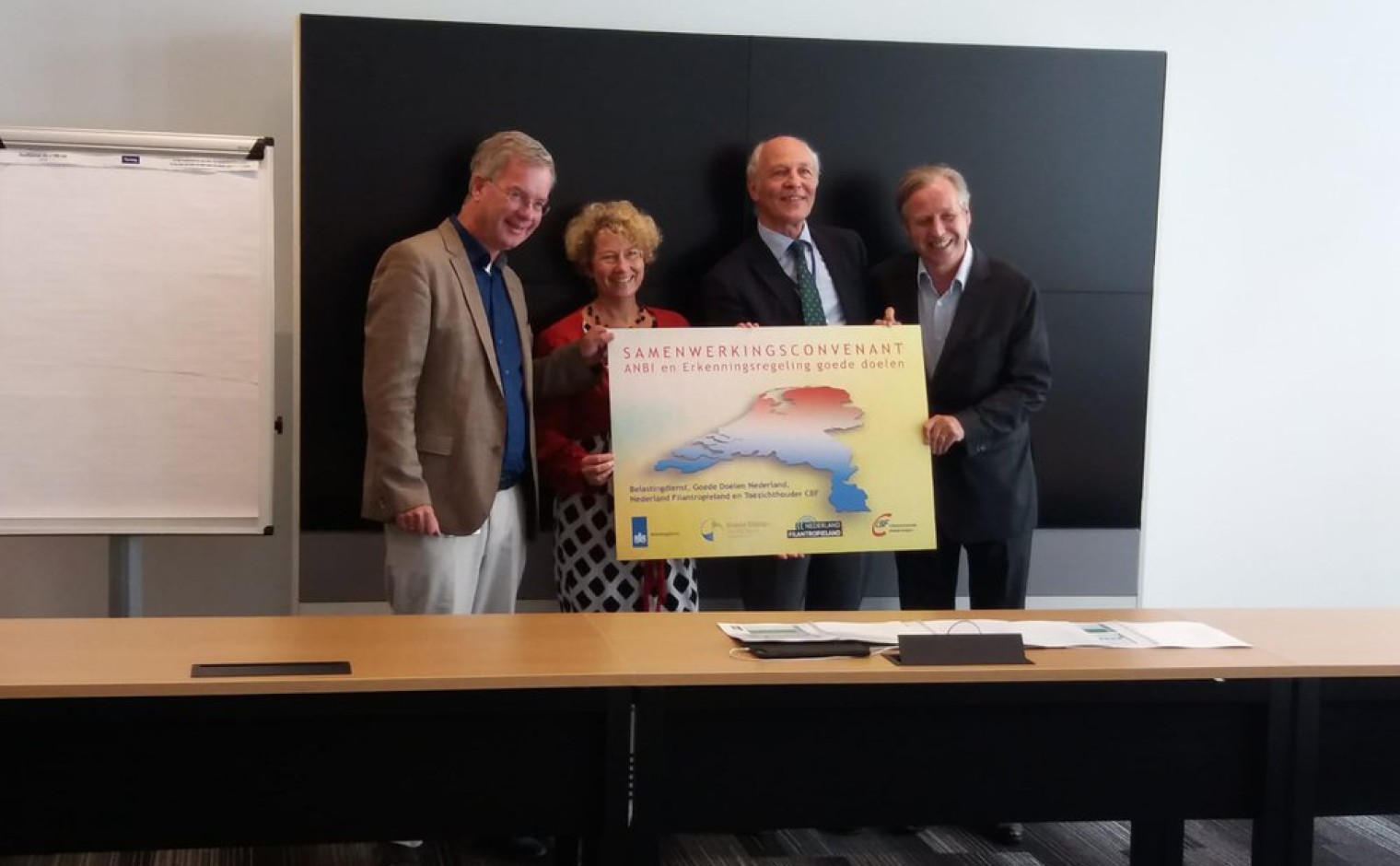 Ondertekening van het convenant