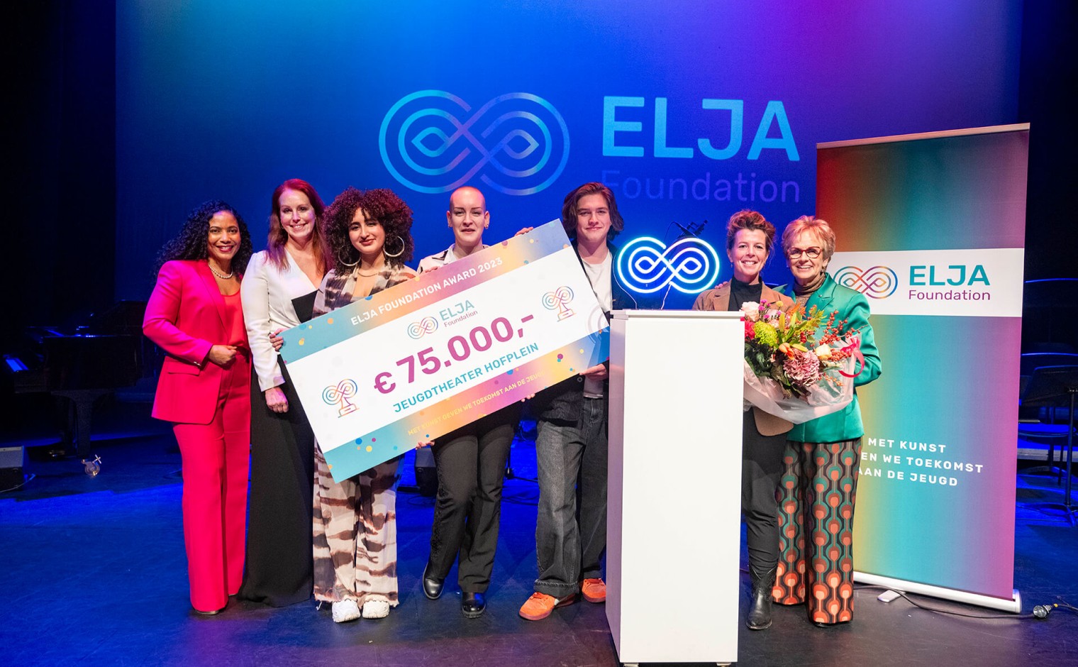 Jeugdtheater Hofplein won de ELJA Foundation Award 2023.