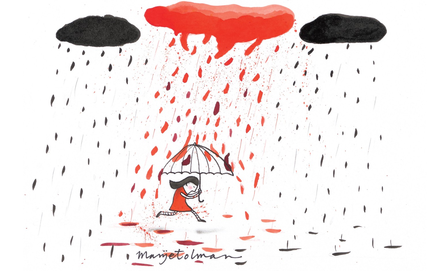 llustratie campagne War Child #getekendvoorhetleven - Marije Tolman