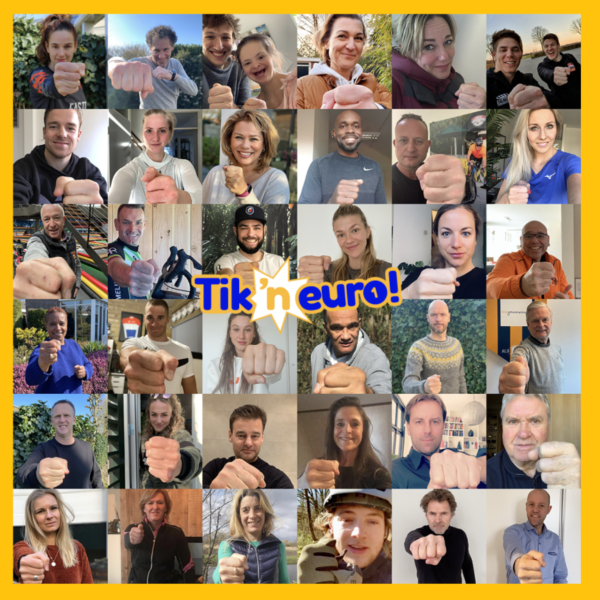 Ambassadeurs Fonds Gehandicaptensport vragen aandacht voor Tik 'n Euro (C) Fonds Gehandicaptensport Ambassadeurs Fonds Gehandicaptensport vragen aandacht voor Tik 'n Euro (C) Fonds Gehandicaptensport