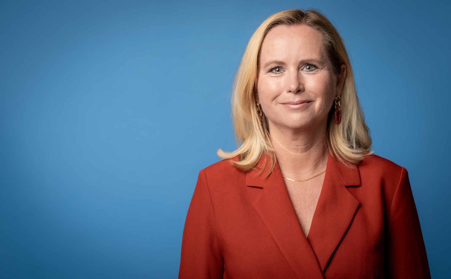 Reinette Klever (PVV), minister van Buitenlandse Handel en Ontwikkelingshulp.