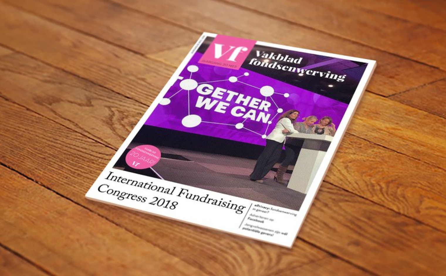De cover van het nieuwste nummer.