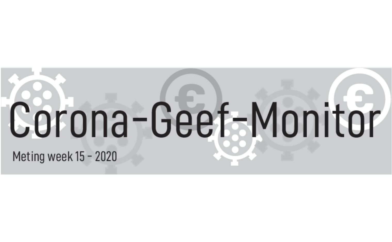 Corona Geef Monitor - Week 15