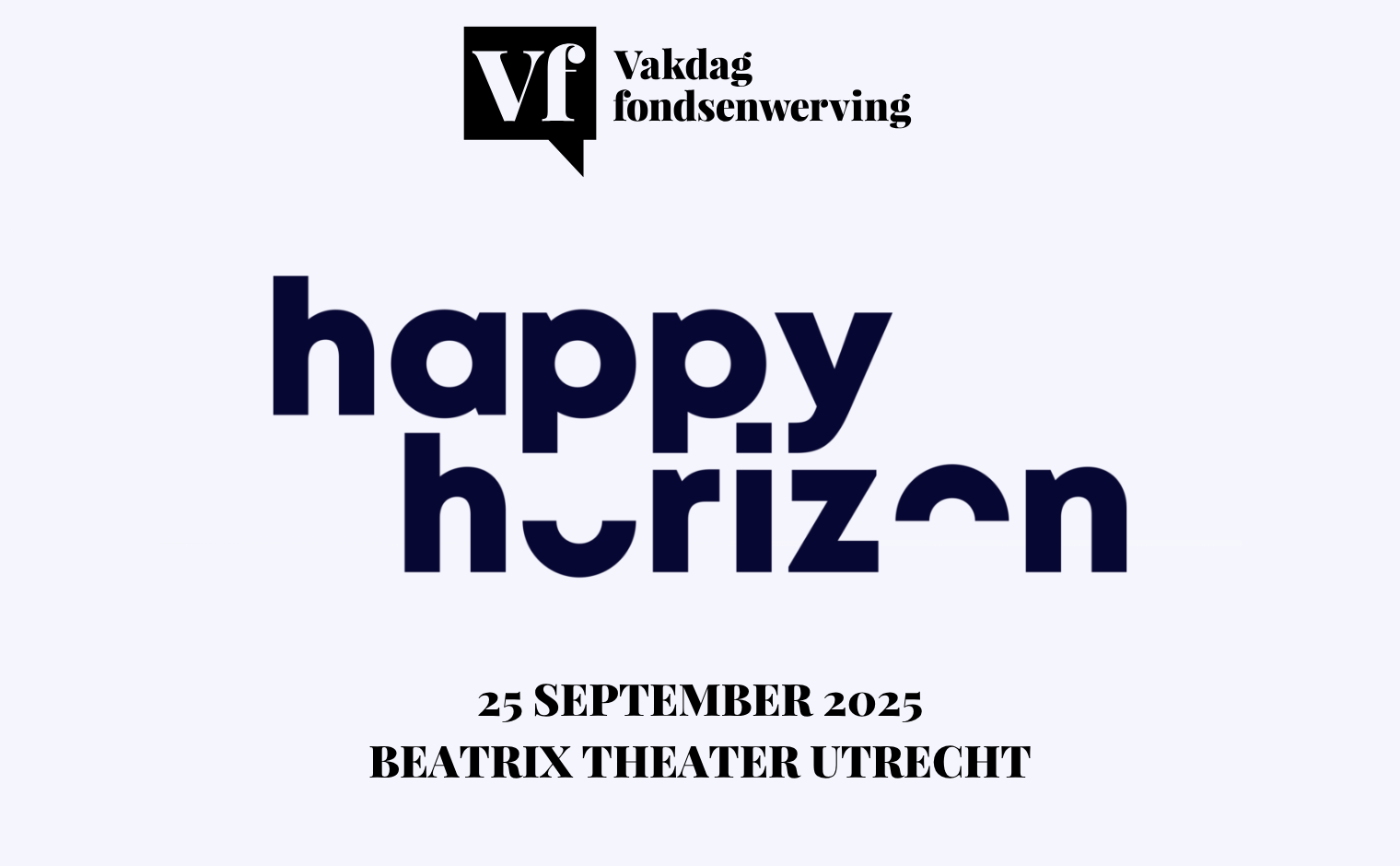 Happy Horizon sponsort de 'Blije Borrel' tijdens de Vakdag 2025.