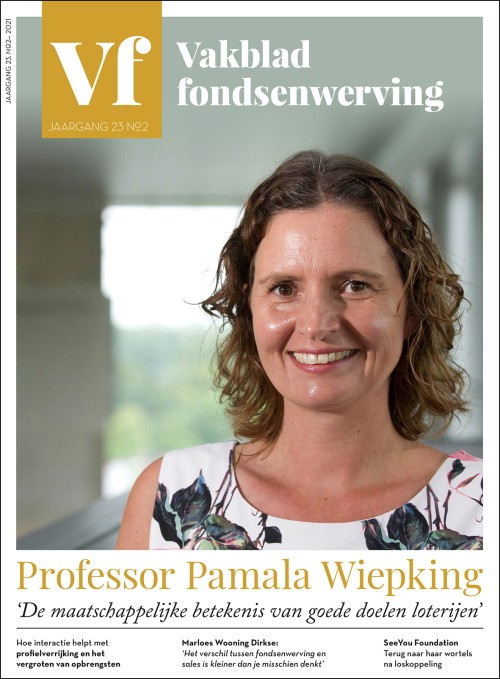 Cover van Vakblad fondsenwerving, nummer 2, jaargang 23