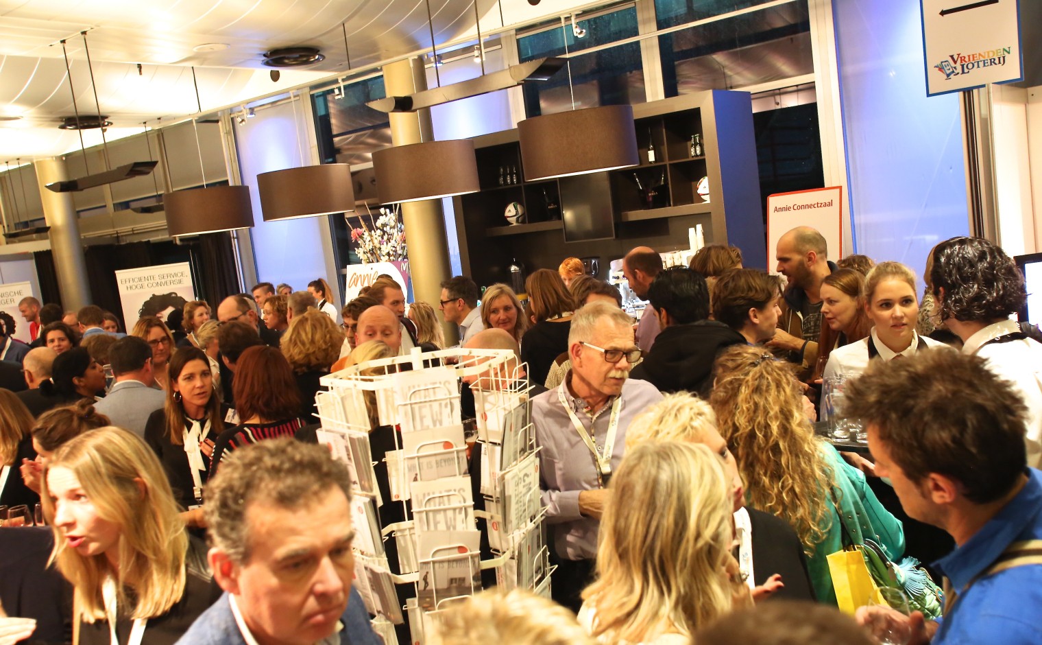 Annie Connect Netwerkborrel tijdens de VakdagFW15