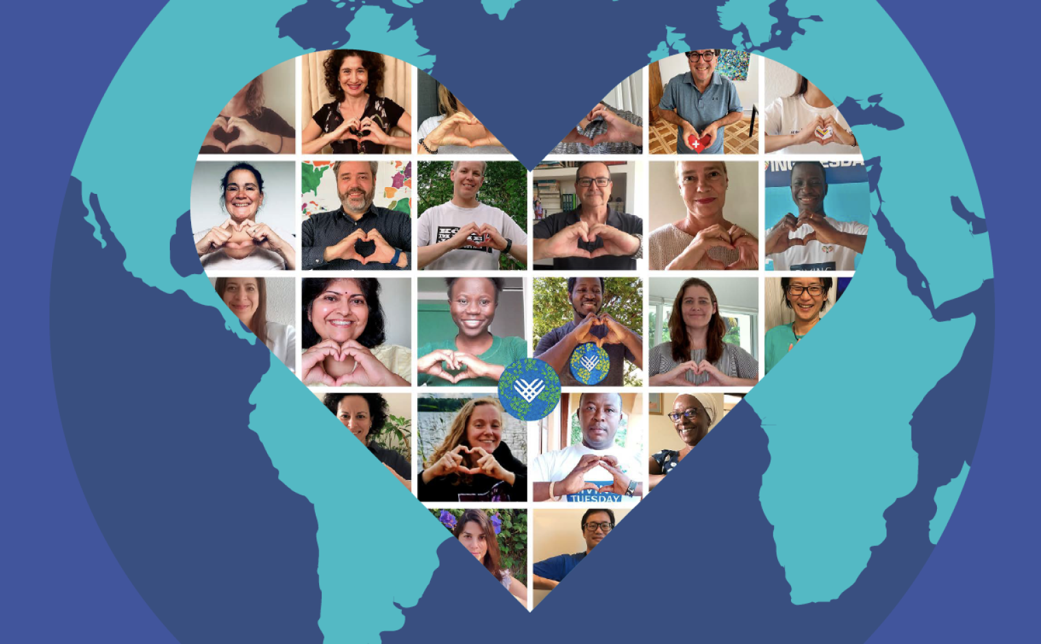 Giving Tuesday collage.