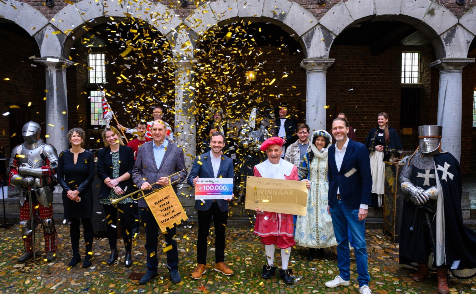 Kasteel Hoensbroek wint de Museumprijs 2021.
