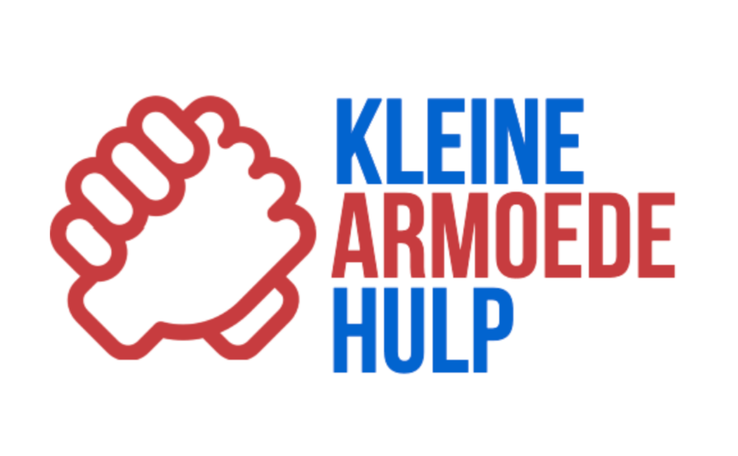 Het logo van Kleine Armoede Hulp, een fonds dat op 25 februari 2022 wordt gelanceerd.