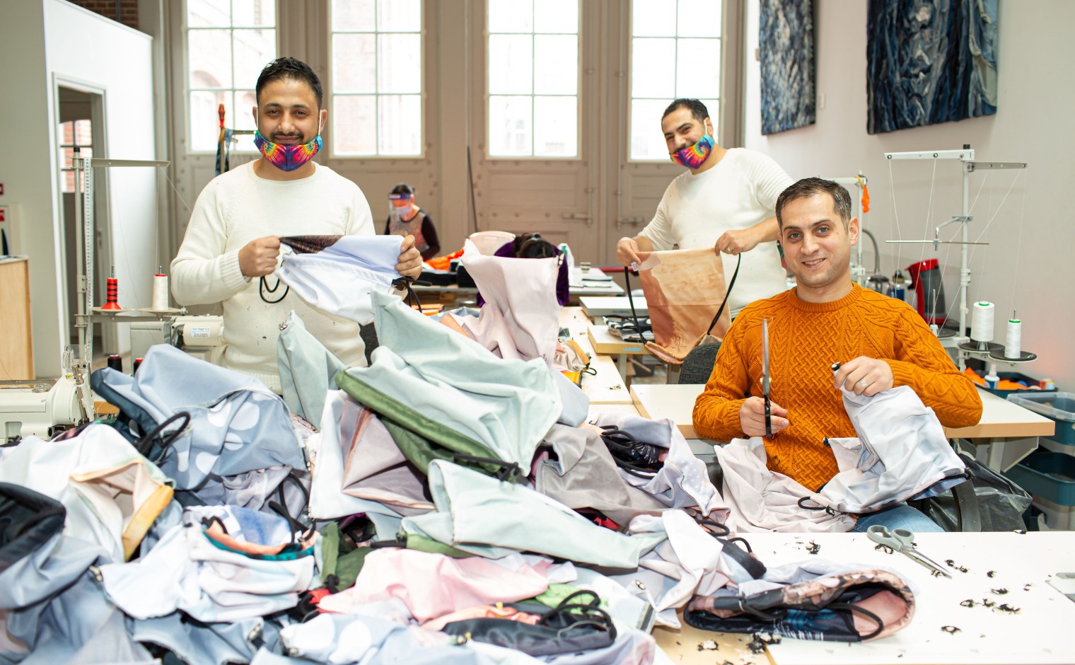 Impact case: Stichting DOEN investeerde in duurzame textielstudio Makers Unite.