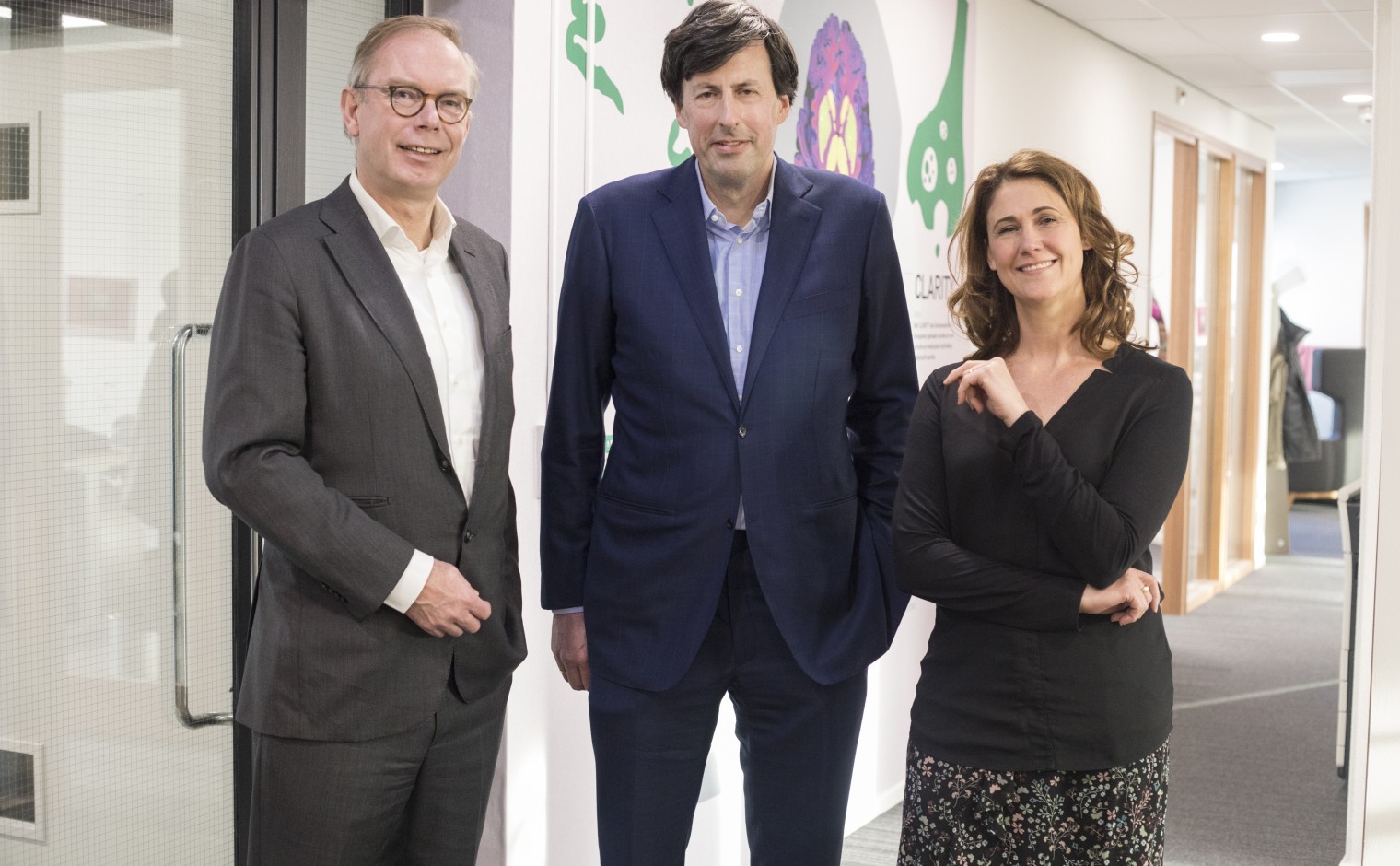 Frans van Drimmelen, Ewoud Goudswaard en Monica Erasmus zijn nieuwe leden van de Raad van Toezicht van de Hersenstichting.