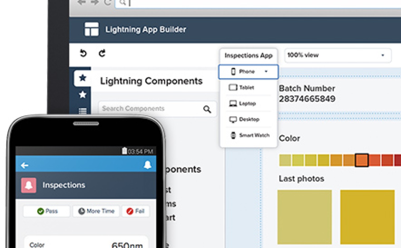 Salesforce1 Lightning Components en App Builder
