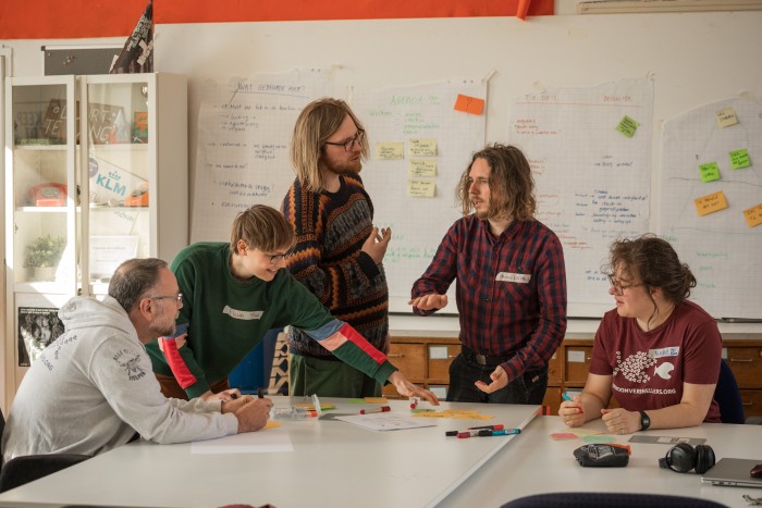 Brainstorm bij Stroomversnellers (C) Stroomversnellers