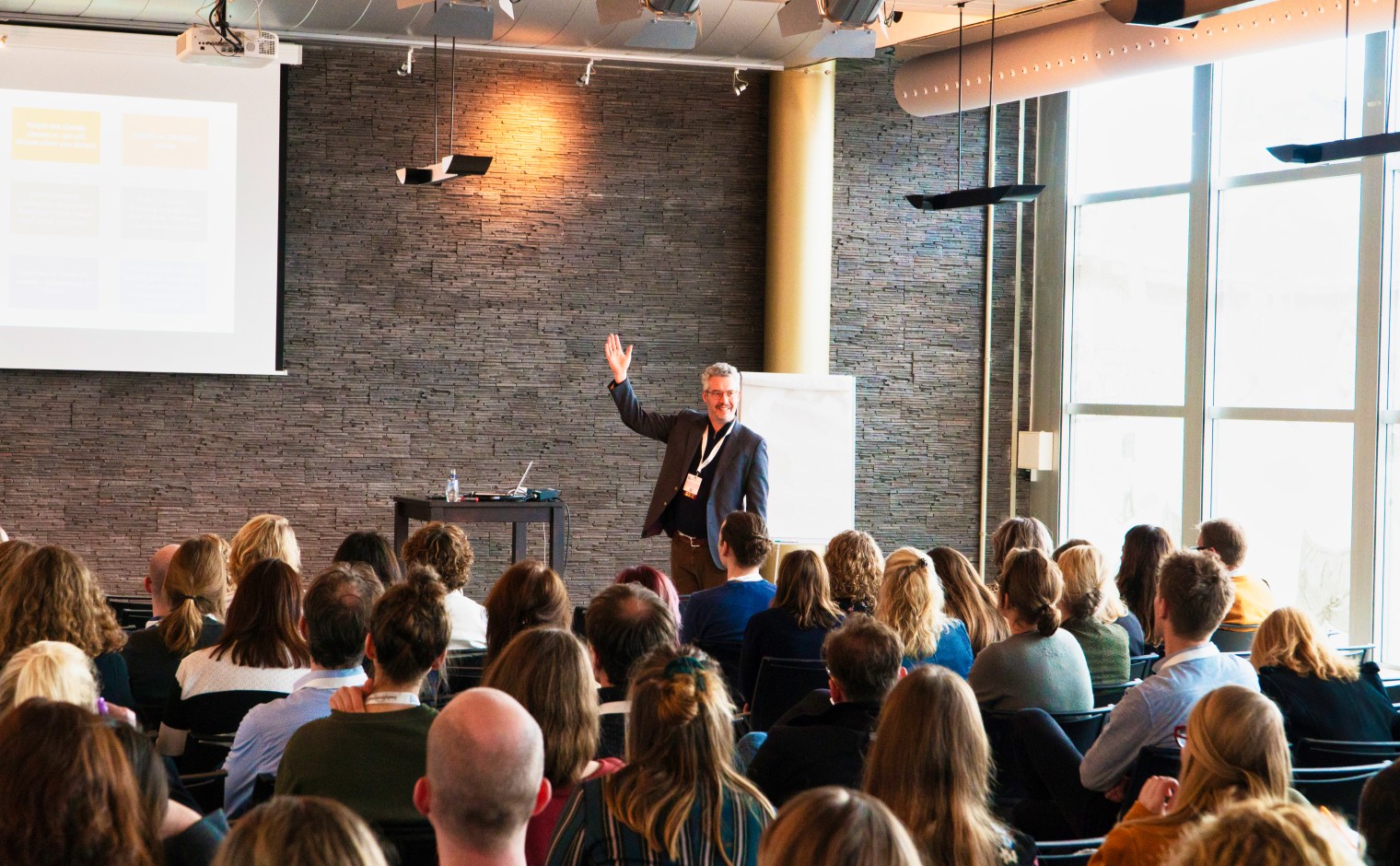 Jacob Møllemose op de Vakdag 2019