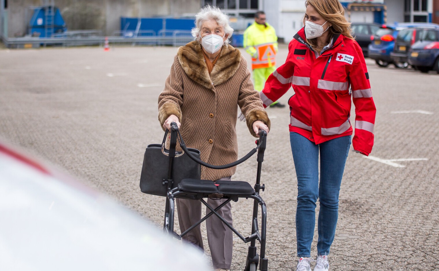 Het Rode Kruis speelde in 2020 een belangrijke rol in de corona-noodhulp.