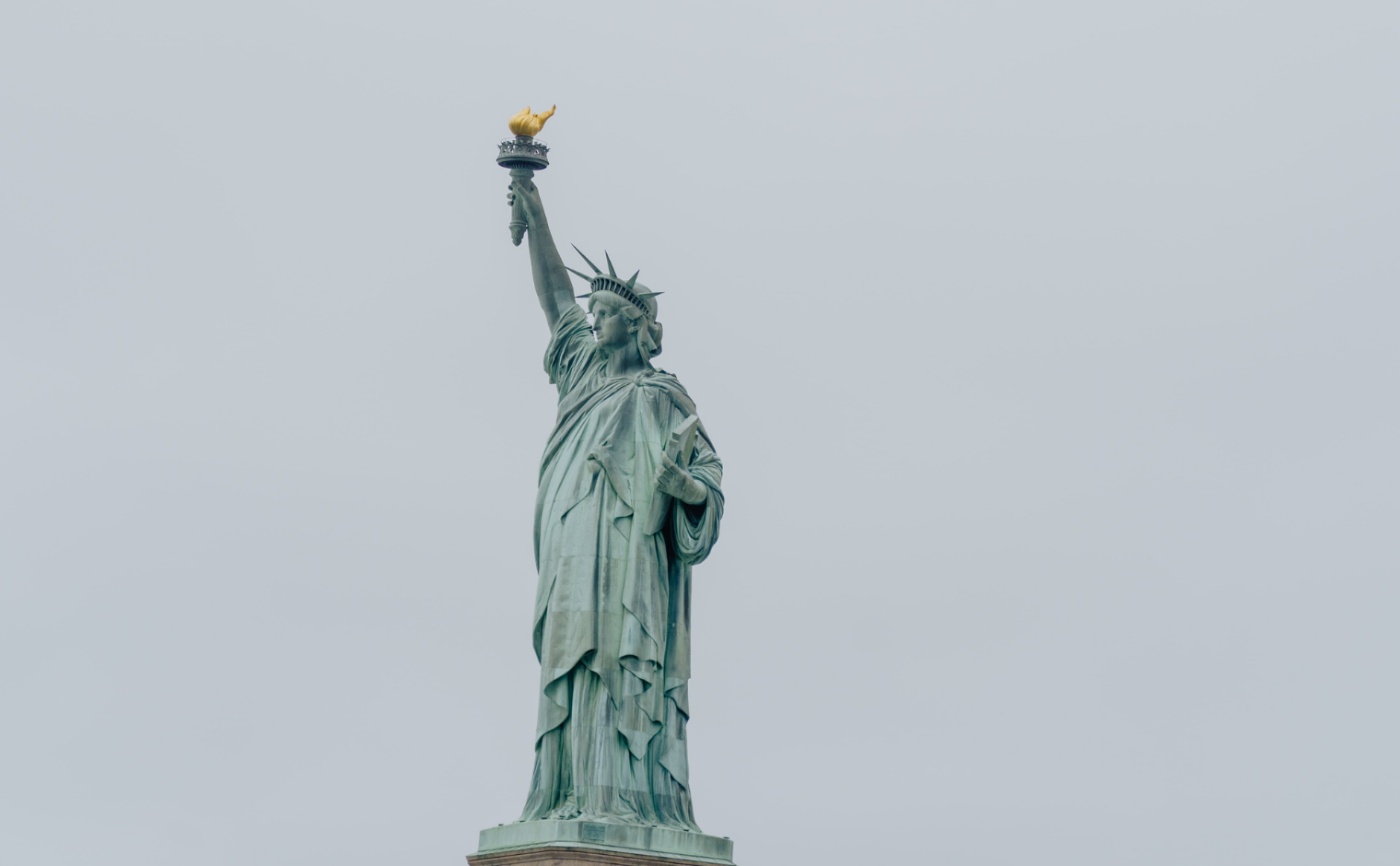 Het Vrijheidsbeeld in New York.