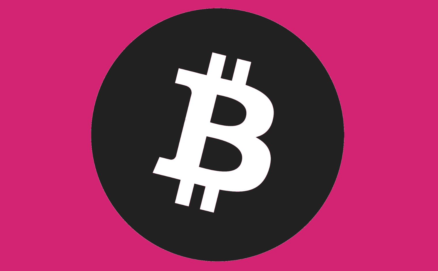 Logo van Bitcoin.