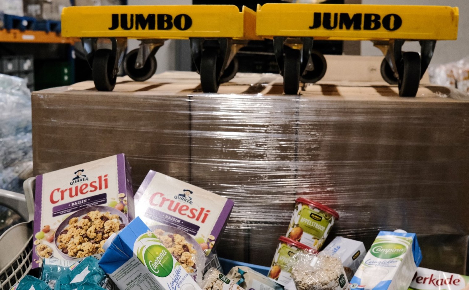 Boodschappen van Jumbo.