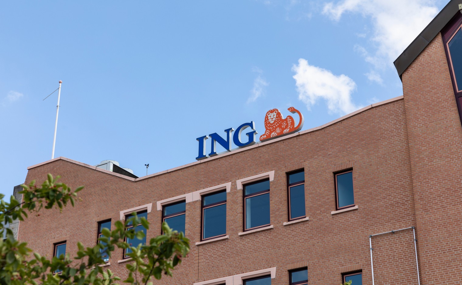 Het ING-kantoor in Tilburg.