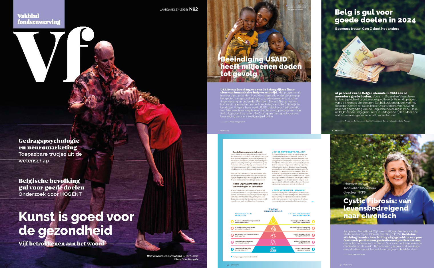 Inkijkje in het Vakblad fondsenwerving, nummer 27-2, dat op 20 mei 2025 verschijnt.
