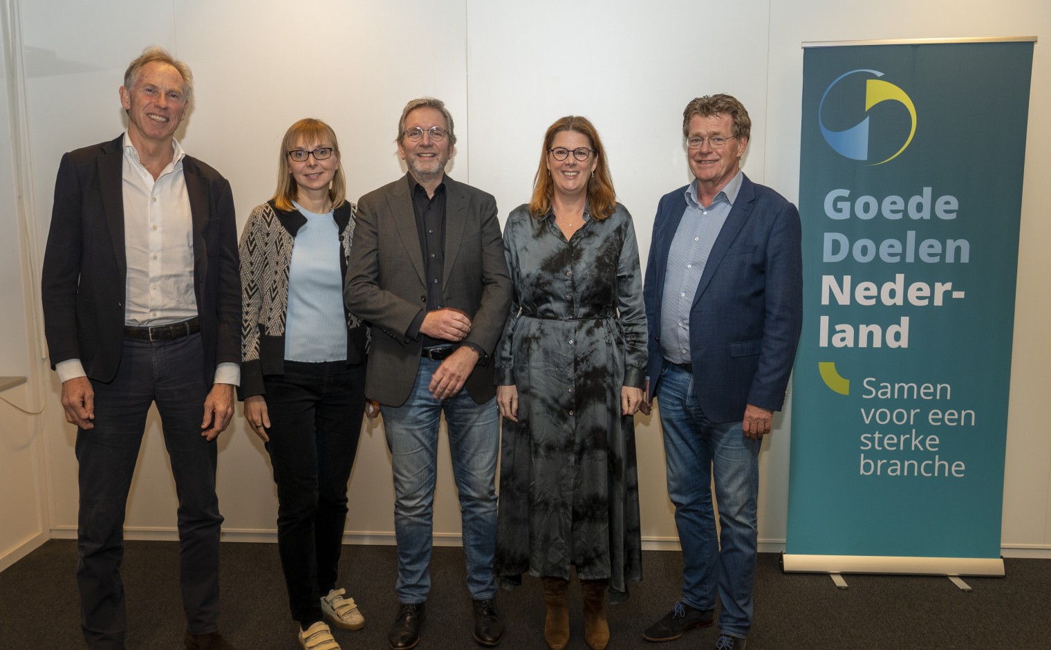De Raad van Toezicht van Goede Doelen Nederland (GDN), per 1 december 2022.